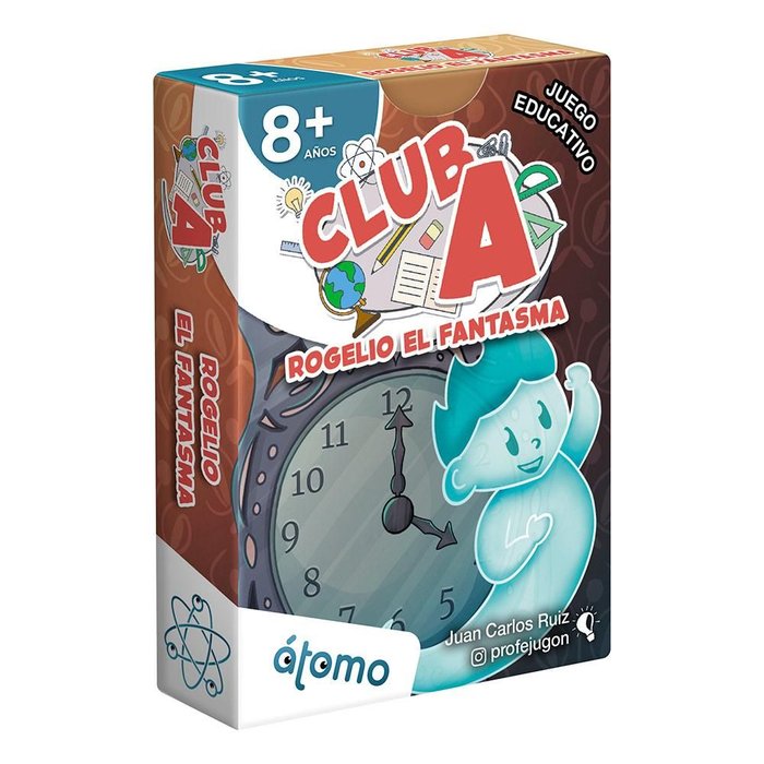 JUEGO DE MESA ROGELIO EL FANTASMA - CLUB A | ATOMO | 1 UNIDAD | 8437018229864