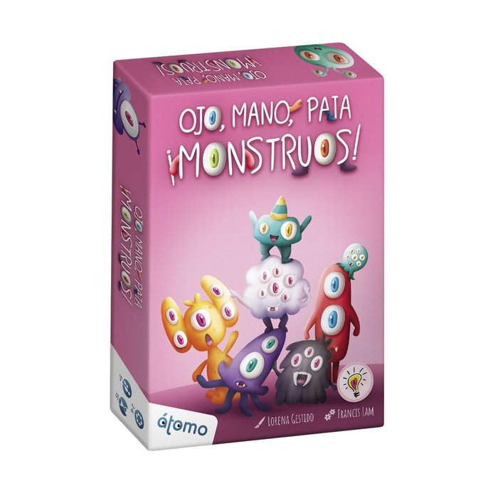 JUEGO DE MESA OJO MANO PATA MONSTRUO | ATOMO | 1 UNIDAD | 8437018229888