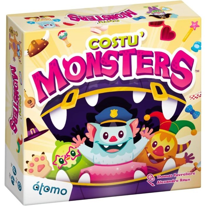 JUEGO VELOCIDAD COSTU MONSTER | ATOMO | 1 UNIDAD | 8437018229932