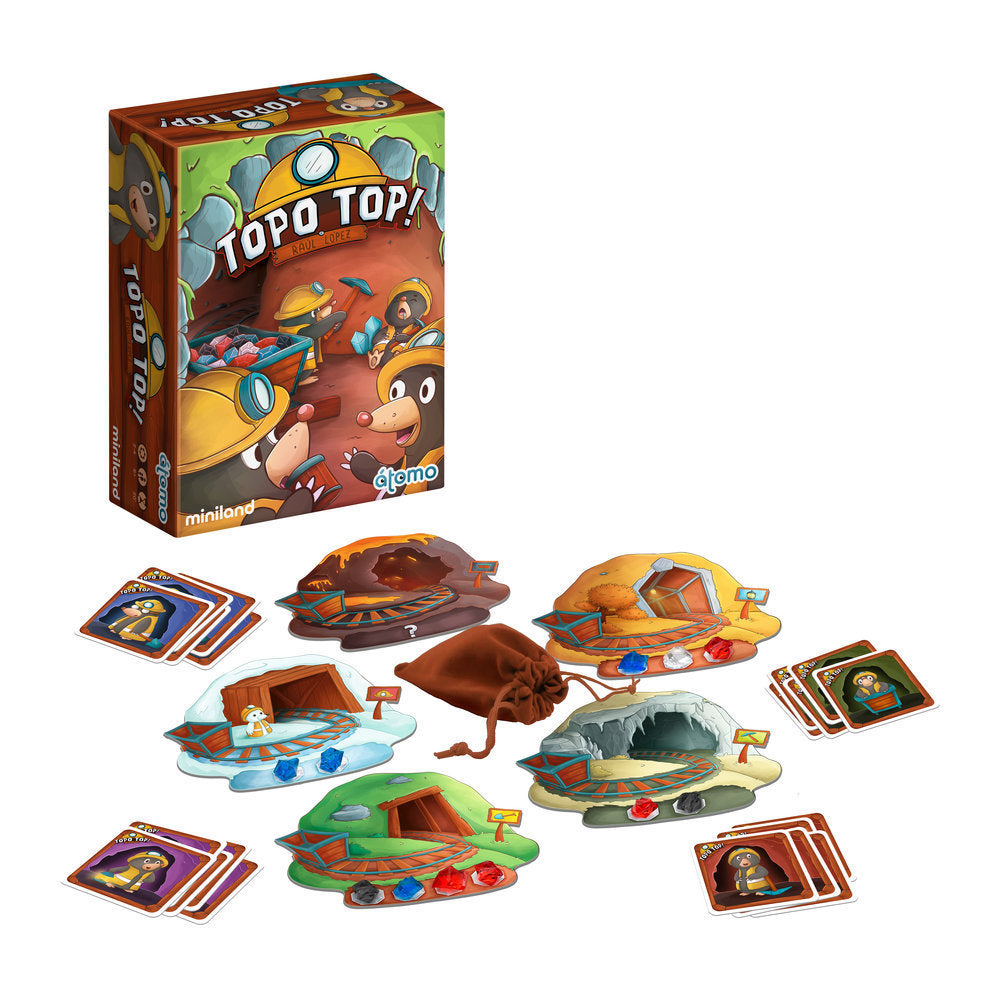 JUEGO DE MESA TOPO TOP | ATOMO | 1 UNIDAD | 8437018230129