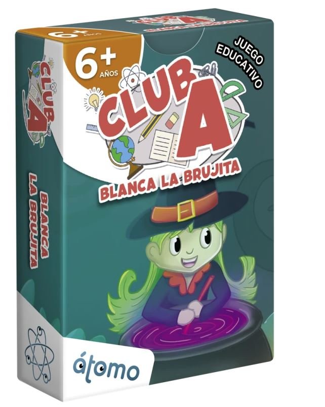 JUEGO DE MESA CLUB A BLANCA LA BRUJITA | ATOMO | 1 UNIDAD | 8437018230198 Imagen principal del producto