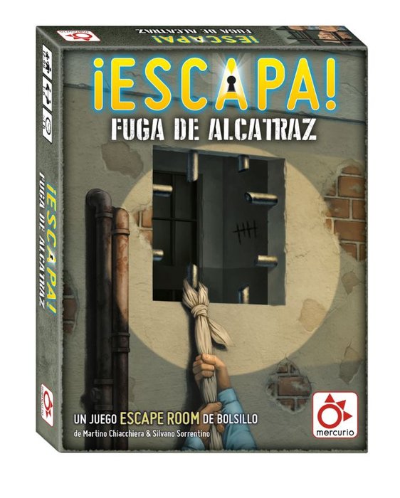 JUEGO ESCAPA, FUGA DE ALCATRAZ | MERCURIO | 1 UNIDAD | 8437020827270