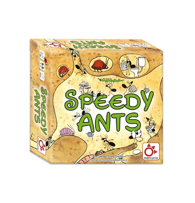 JUEGO DE MESA SPEEDY ANTS | MERCURIO | 1 UNIDAD | 8437020827768 Imagen principal del producto