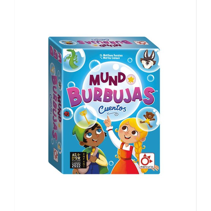 Juego de Mesa Mundo Burbujas Cuentos Mercurio