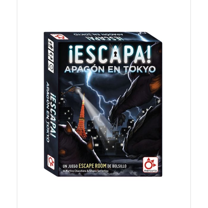 JUEGO DE MESA ESCAPA, APAGON EN TOKYO | MERCURIO | 1 UNIDAD | 8437020827966