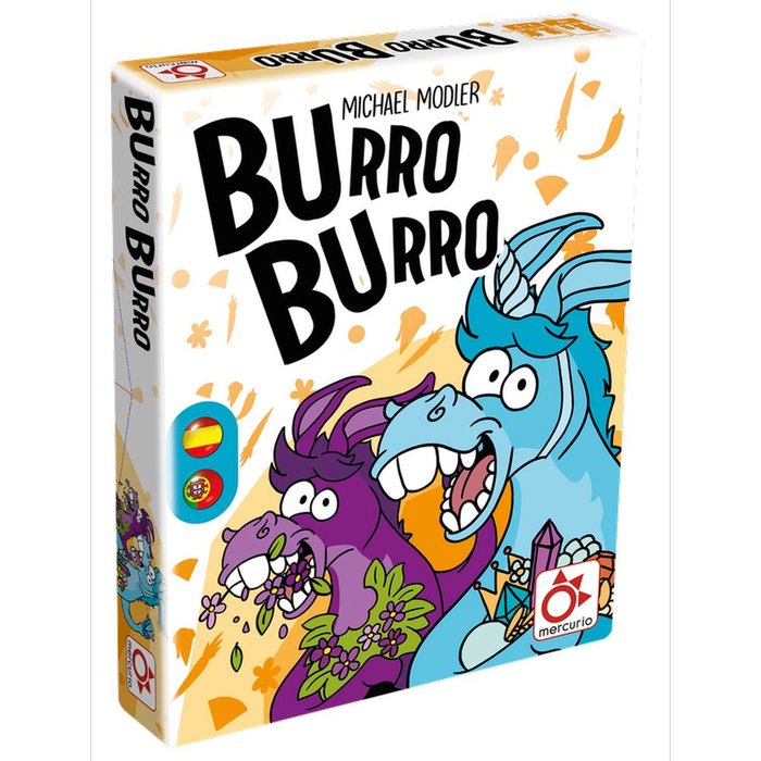 JUEGO DE MESA BURRO BURRO | MERCURIO | 1 UNIDAD | 8437020827973