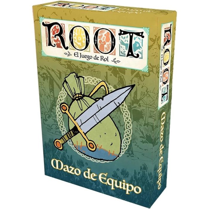 Juego de Rol Root Mazo de Equipo Asmodee Juegos