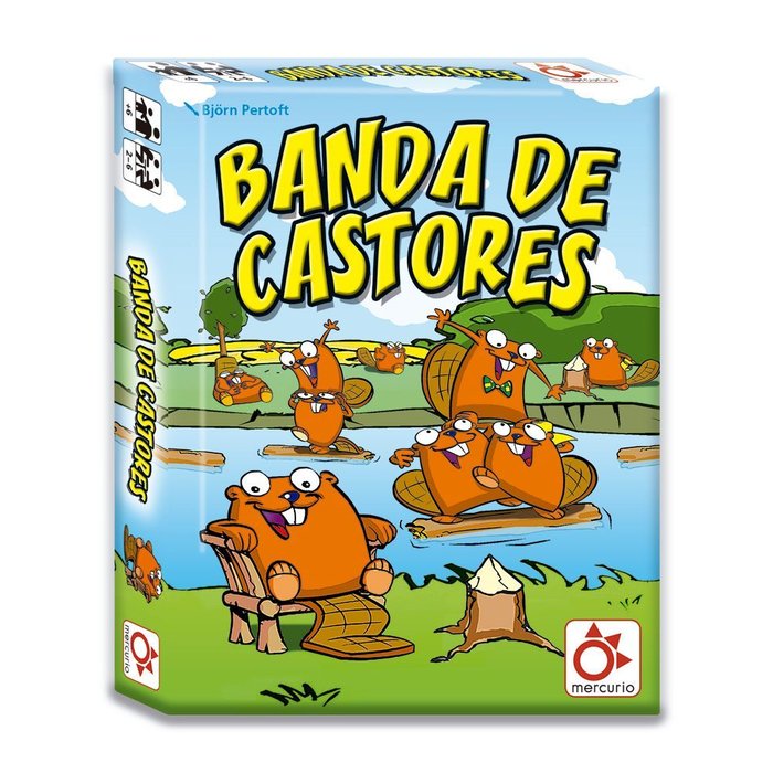 JUEGO DE MESA BANDA DE CASTORES | MERCURIO | 1 UNIDAD | 8437027027017