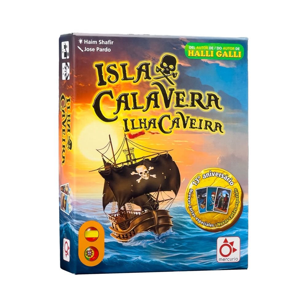 JUEGO DE CARTAS ISLA CALAVERA | MERCURIO | 1 UNIDAD | 8437027027376 Imagen principal del producto