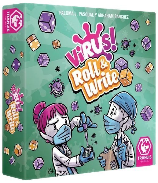 JUEGO DE MESA VIRUS! ROLL & WRITE | TRANJIS | 1 UNIDAD | 8437028641137 Imagen principal del producto