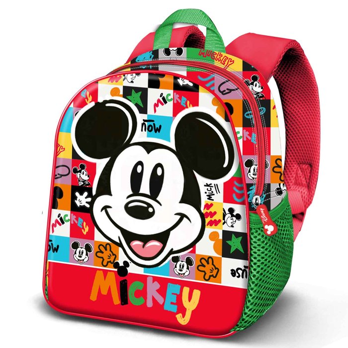 MOCHILA DE GUARDERIA 3D ELITE MICKEY MOUSE MOOD | KARACTERMANIA S,L, Imagen principal del producto