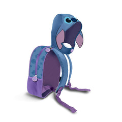 MOCHILA DE GUARDERIA CON CAPUCHA STITCH | KARACTERMANIA S,L,