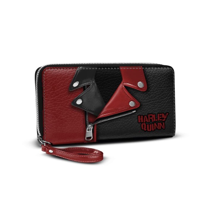 BILLETERO CON ASA ESSENTIAL HARLEY QUINN JACKET | KARACTERMANIA S,L, | 1 UNIDAD | 8445118066517 Imagen principal del producto