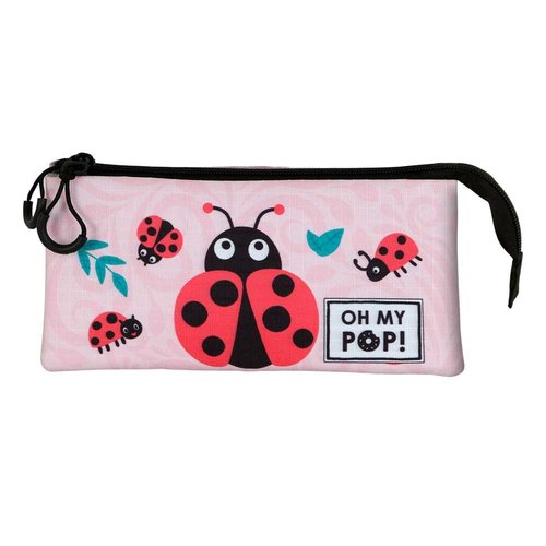 Portatodo triple Oh My Pop! Ladybug - Karactermania