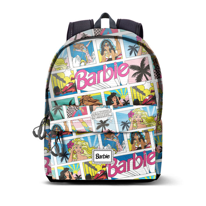 MOCHILA CON BOLSILLO FRONTAL BARBIE COMIC | KARACTERMANIA S,L,