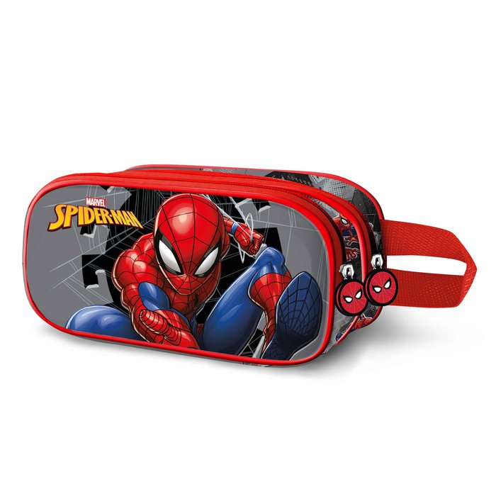 PORTATODO DOBLE 3D SPIDERMAN SYMBOL | KARACTERMANIA S,L,