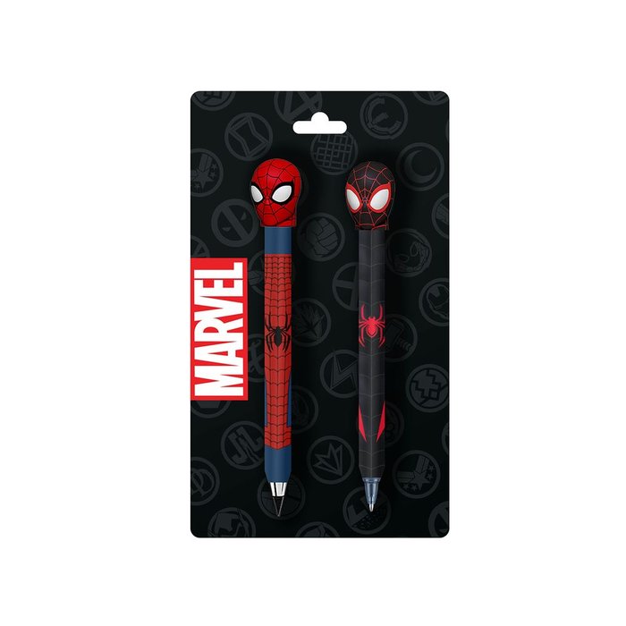 Set bolígrafo de gel y lápiz Infinito Spiderman marca Karactermania Imagen principal del producto