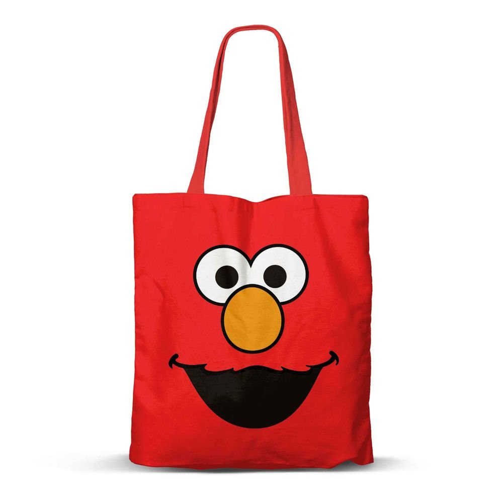 Bolsa de Tela Shopping Fan Elmo Face KARACTERMANIA