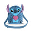 Bolso Cuadrado Plush Lilo y Stitch Heart Karactermania