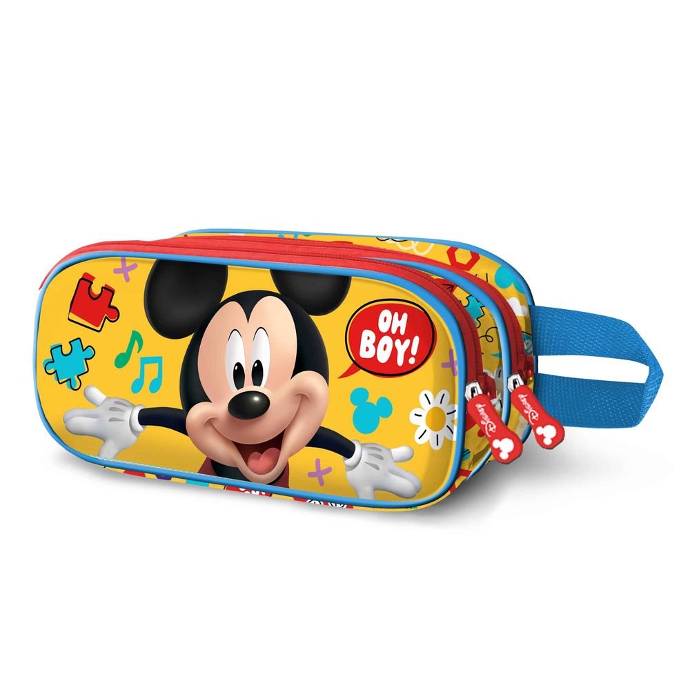 Portatodo Doble 3D Mickey Mouse Boy Karactermania