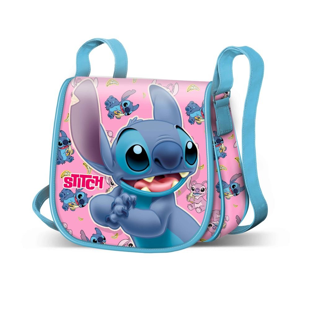 BOLSO INFANTIL CON SOLAPA MUFFIN MINI LILO Y STITCH SURPRIS | KARACTERMANIA S,L, | 1 UNIDAD | 8445118092172 Imagen principal del producto