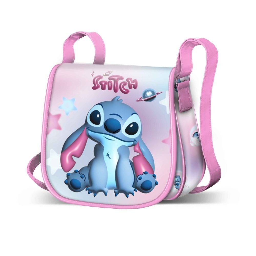 BOLSO INFANTIL CON SOLAPA MUFFIN MINI LILO Y STITCH COSMIC | KARACTERMANIA S,L, | 1 UNIDAD | 8445118092448 Imagen principal del producto