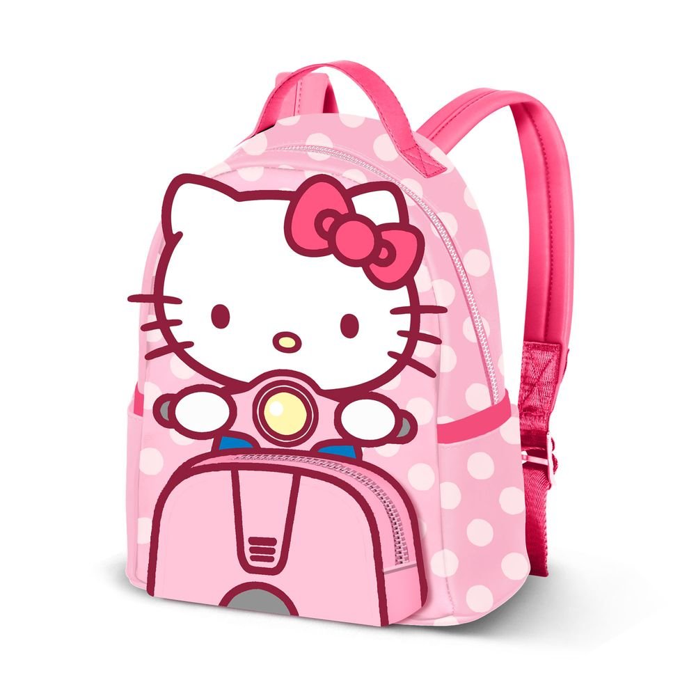 Mochila Heady Pequeña Hello Kitty Turquesa Marca Karactermania