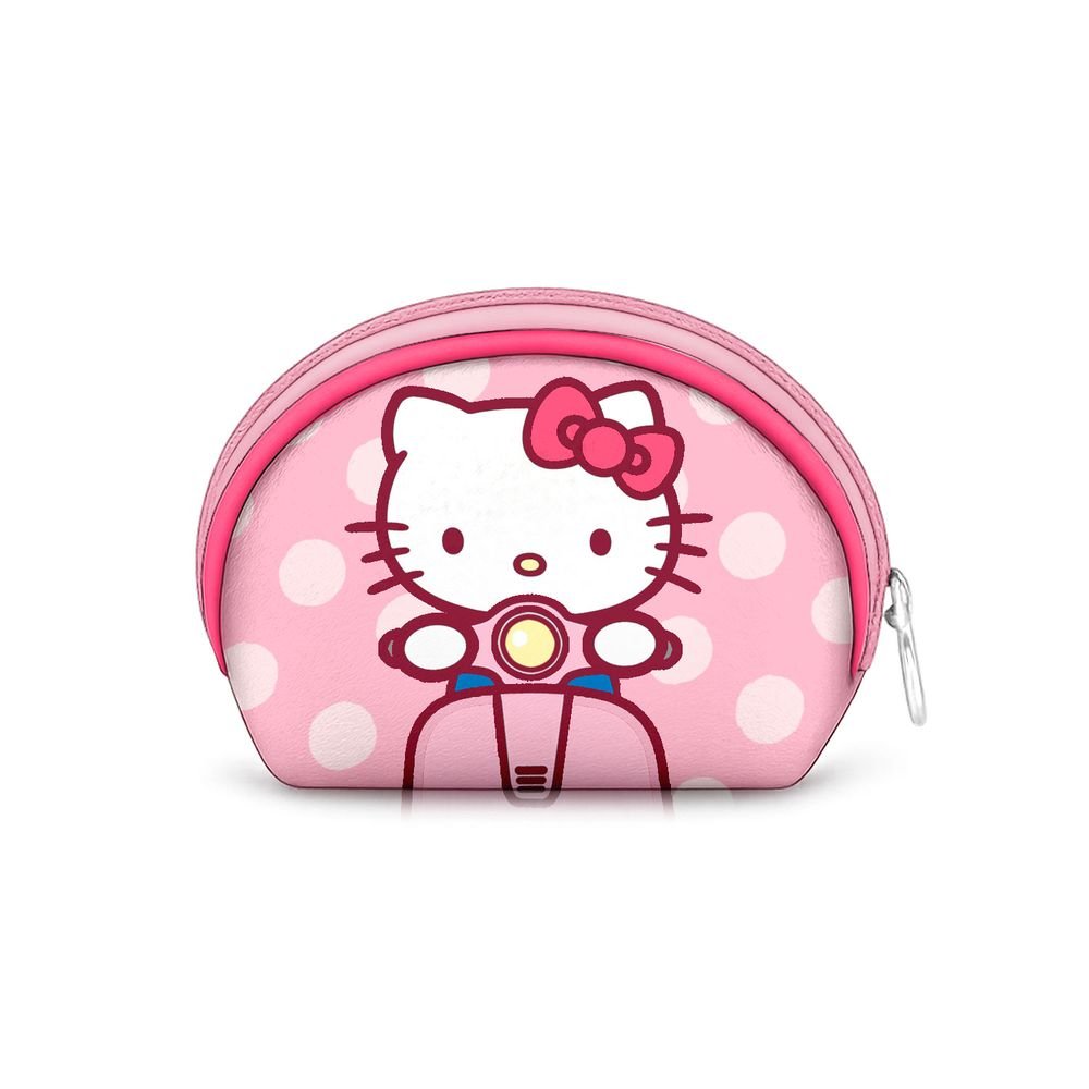 MONEDERO OVAL CASUAL HELLO KITTY MOTO | KARACTERMANIA S,L, | 1 UNIDAD | 8445118092981 Imagen principal del producto