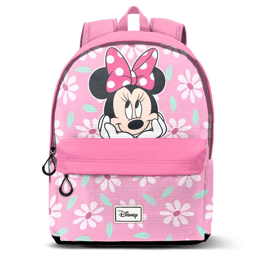 Mochila escolar con bolsillo Minnie Mouse Blooming Karactermania Imagen principal del producto
