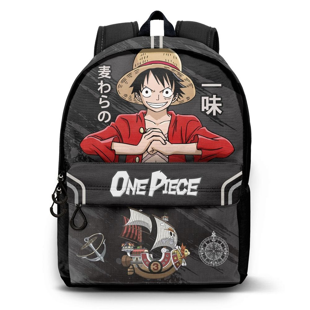 Mochila escolar One Piece Unique negra Karactermania