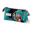 Estuche Portatodo Triple Dragon Ball Saiyajin Blue Karactermania