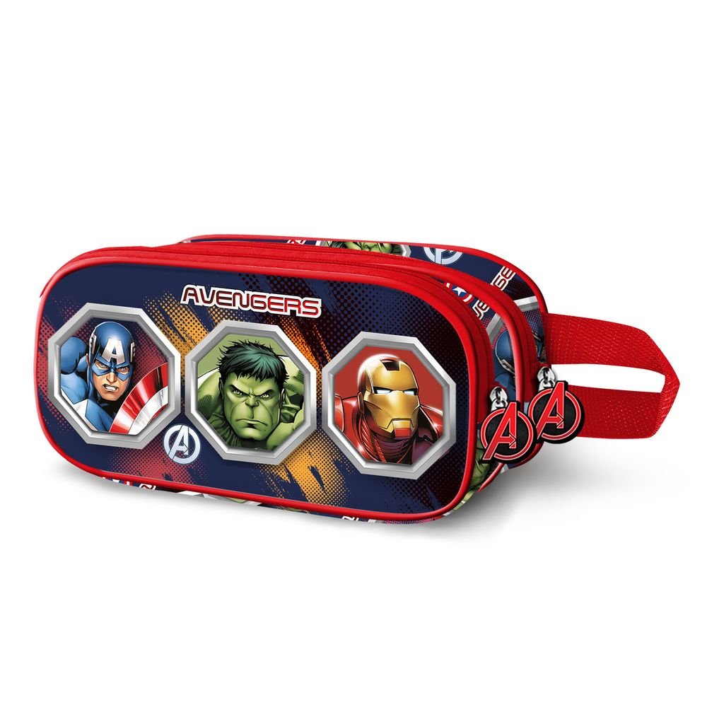 Estuche Portatodo Doble 3D Los Vengadores Assemble Karactermania Imagen principal del producto