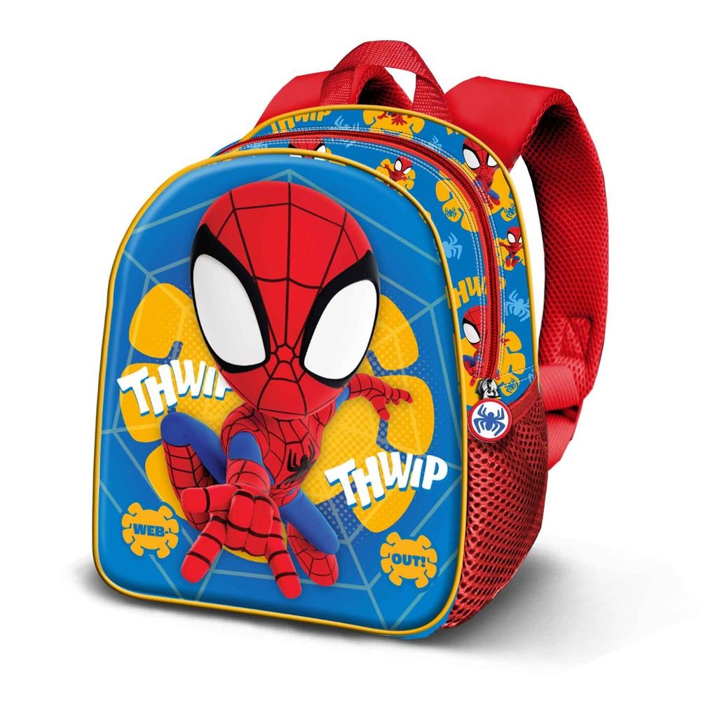 Mochila Guarderia 3D Elite Spiderman Web Out Karactermania