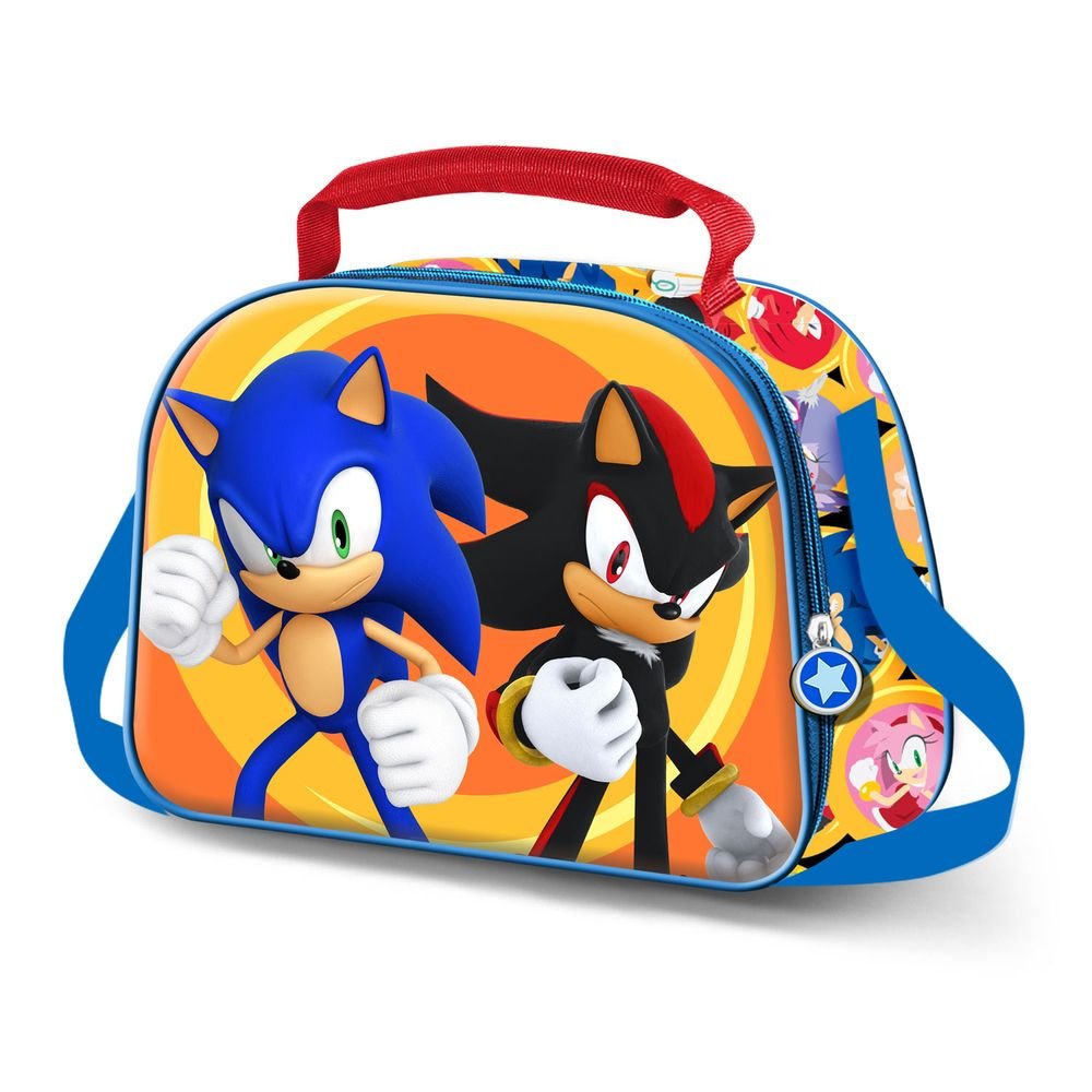 Bolsa Portamerienda 3D Sonic Shadow - Karactermania