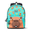 Mochila Escolar con Bolsillo Oh My Pop! Capy Karactermania