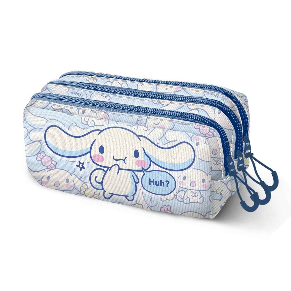 Estuche portatodo rectangular triple Cinnamoroll Candy Karactermania