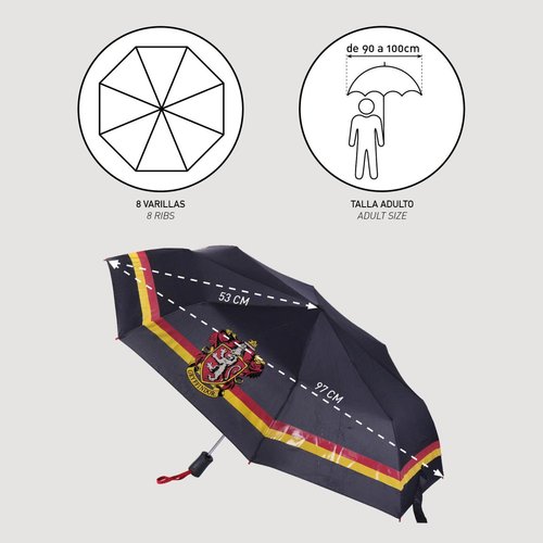 Paraguas automático cambia color Harry Potter