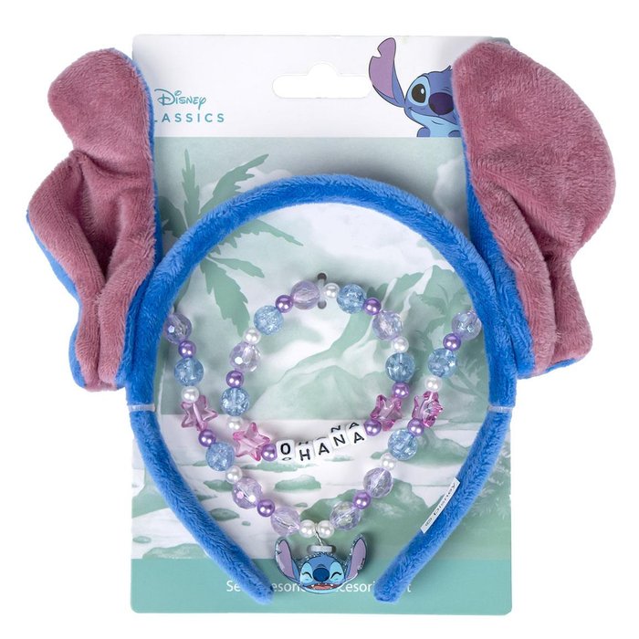BISUTERIA PACK 3 PIEZAS STITCH | CERDA COMPLEMENTOS | 1 UNIDAD | 8445484257601 Imagen principal del producto