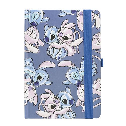 Set de papelería cuaderno + bolígrafo Stitch