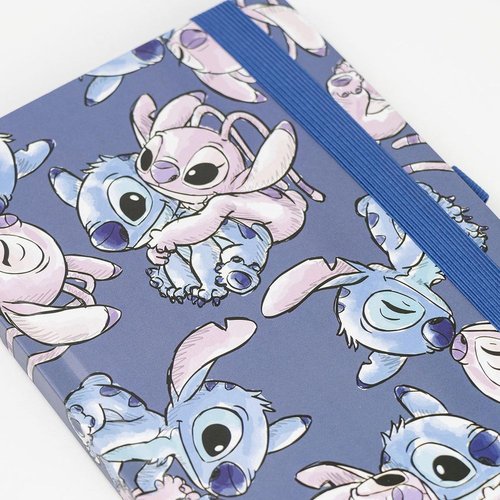 Set de papelería cuaderno + bolígrafo Stitch