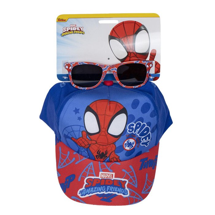 PACK GORRA + GAFAS DE SOL SPIDEY | CERDA COMPLEMENTOS | 1 UNIDAD | 8445484350678 Imagen principal del producto