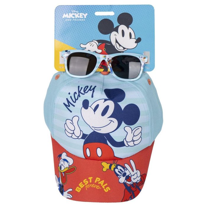 SET GORRA Y GAFAS DE SOL MICKEY | CERDA COMPLEMENTOS | 1 UNIDAD | 8445484361698 Imagen principal del producto