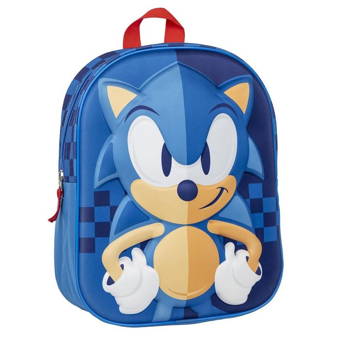 MOCHILA INFANTIL 3D SONIC | CERDA DISEÑO Imagen principal del producto