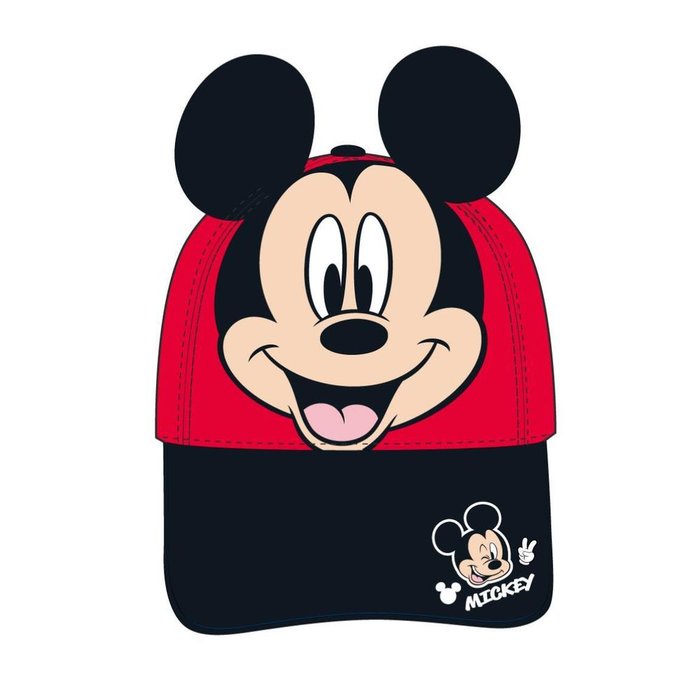 GORRA VISERA CURVA APLICACIONES MICKEY | CERDA COMPLEMENTOS | 1 UNIDAD | 8445484469363 Imagen principal del producto