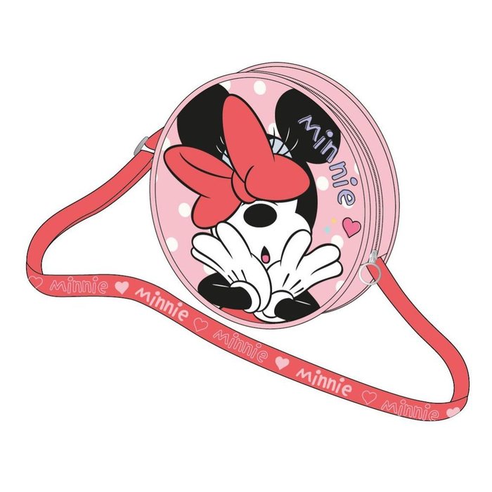 BOLSITO BANDOLERA INFANTIL REDONDO 3D MINNIE | CERDA DISEÑO | 1 UNIDAD | 8445484469813 Imagen principal del producto