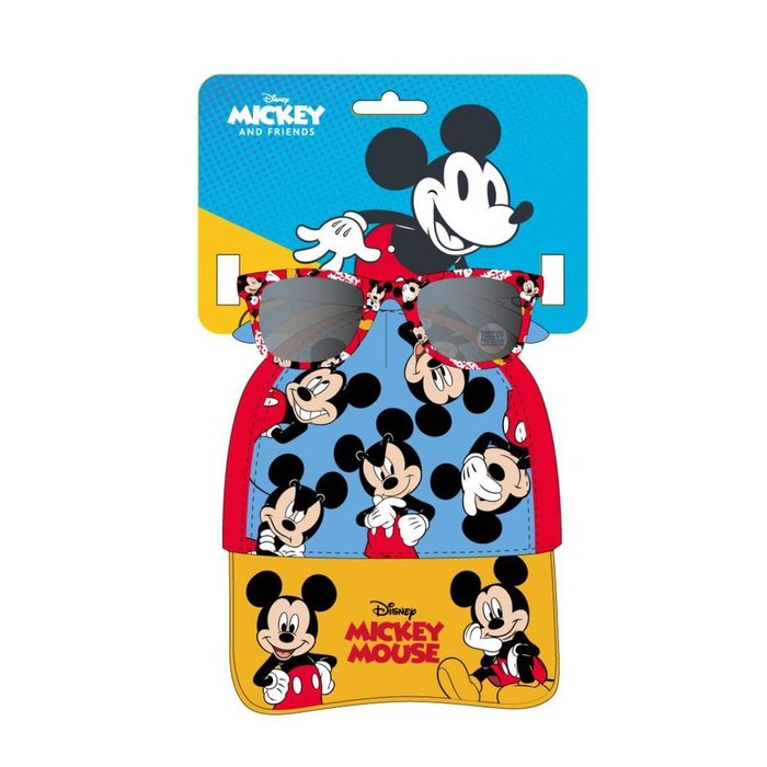 GORRA SET GAFAS DE SOL MICKEY | CERDA COMPLEMENTOS | 1 UNIDAD | 8445484470208 Imagen principal del producto