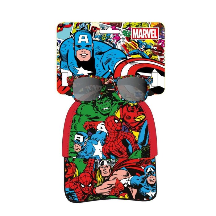 GORRA SET GAFAS DE SOL AVENGERS | CERDA COMPLEMENTOS | 1 UNIDAD | 8445484470383 Imagen principal del producto