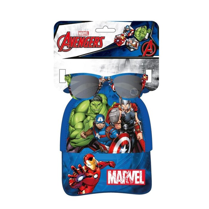 GORRA SET GAFAS DE SOL AVENGERS | CERDA COMPLEMENTOS | 1 UNIDAD | 8445484470406 Imagen principal del producto