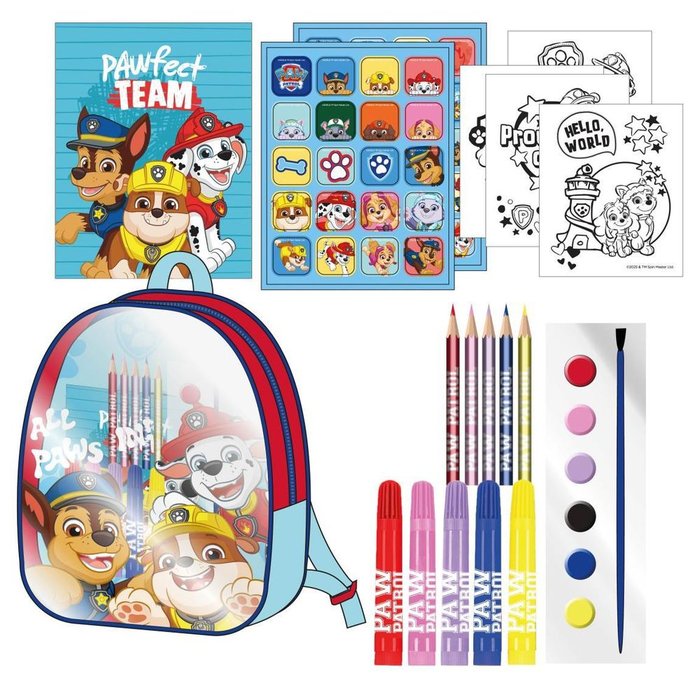 SET DE ACTIVIDADES EN MOCHILA PAW PATROL | CERDA REGALO | 1 UNIDAD | 8445484470840 Imagen principal del producto