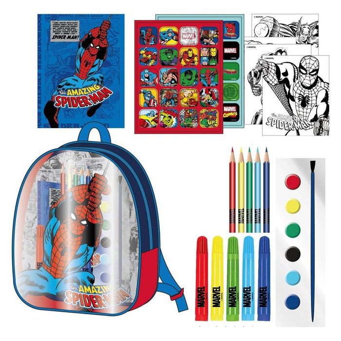 SET DE ACTIVIDADES EN MOCHILA AVENGERS | CERDA REGALO | 1 UNIDAD | 8445484470901 Imagen principal del producto